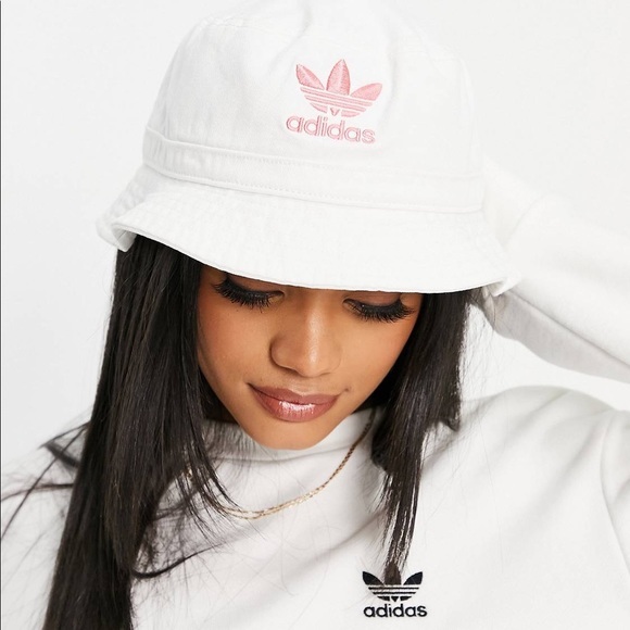 adidas Originals by Urban Outfitters Denim Bucket Hat - Picture 2 of 9